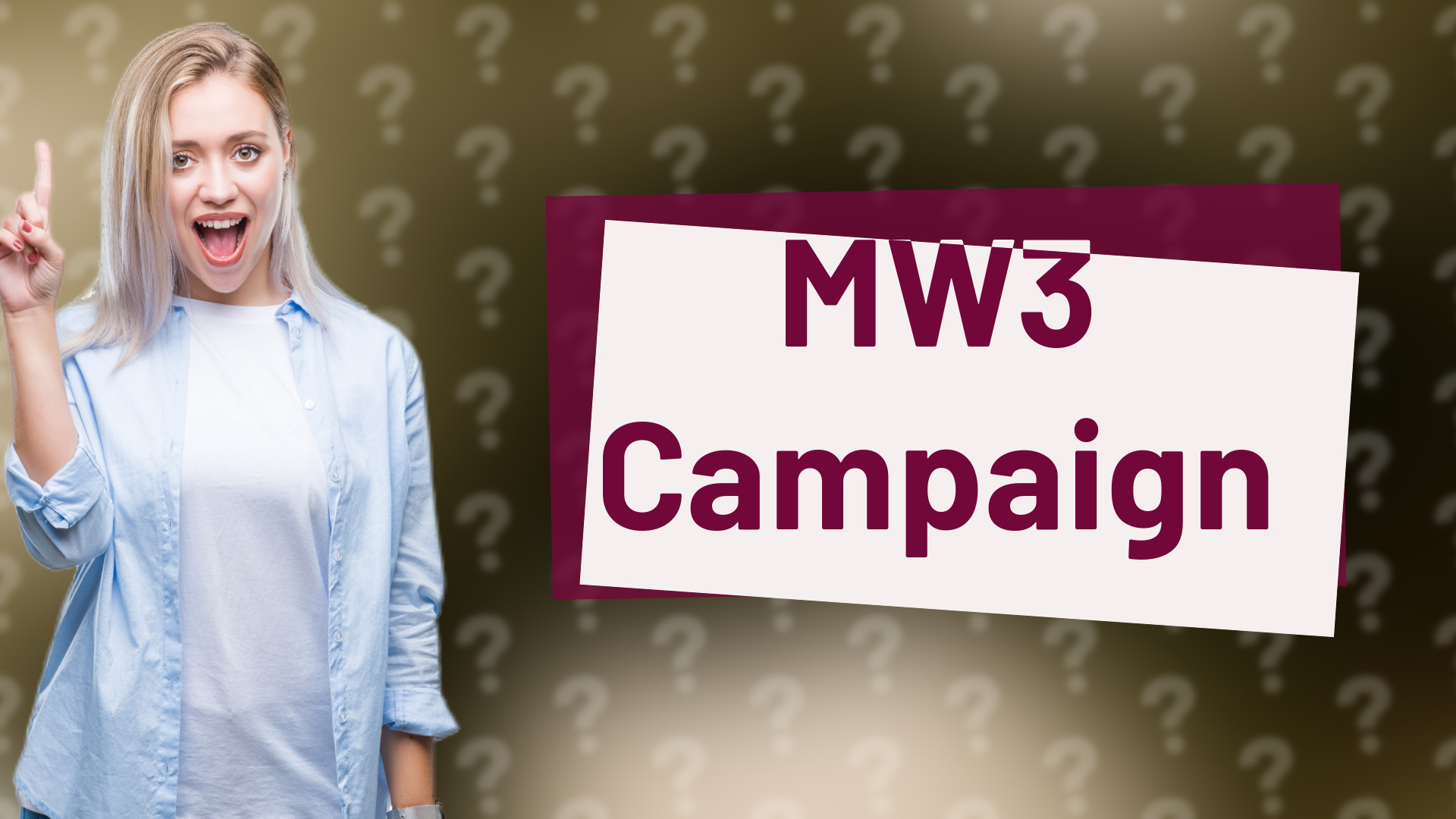 MW3 Campaign