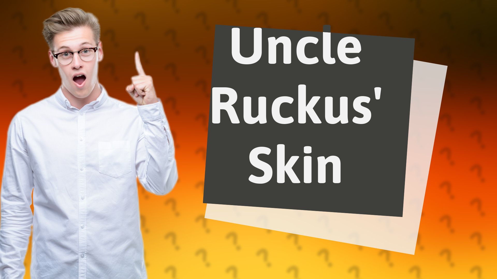 Uncle Ruckus' Skin