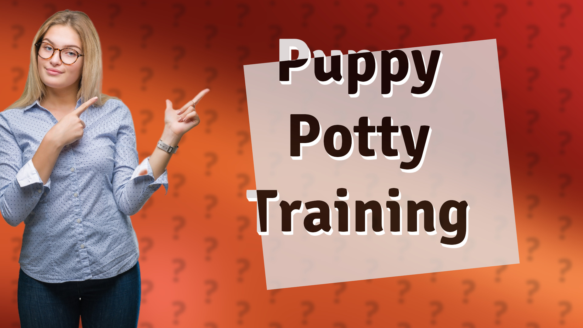 Puppy Potty Training