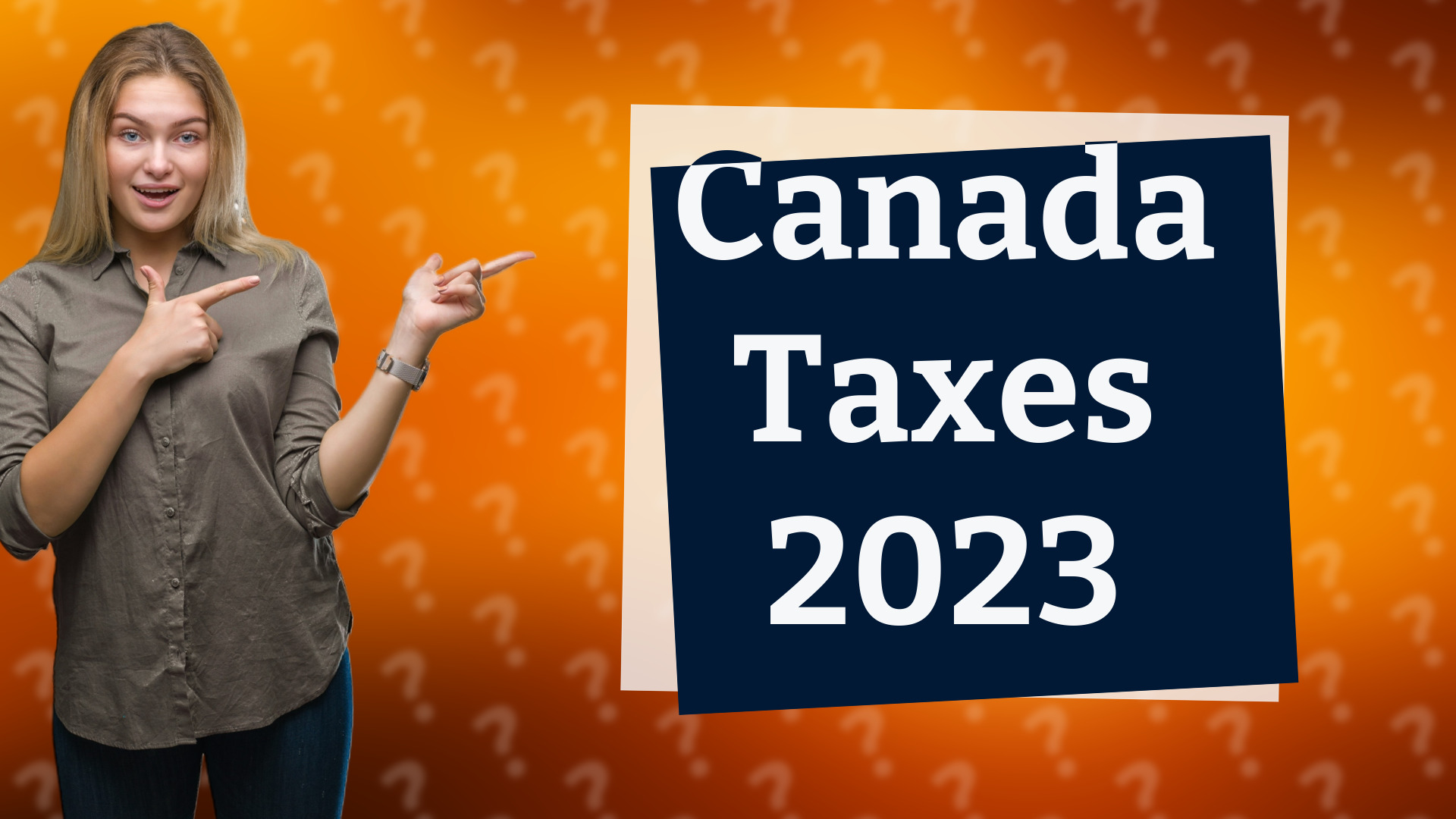Canada Taxes 2023