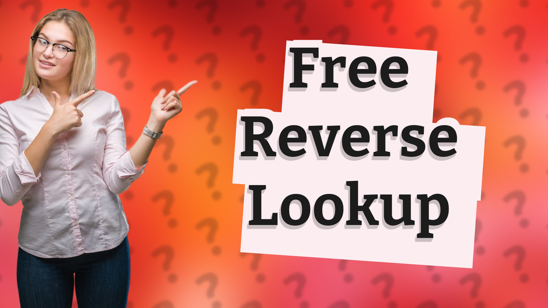 Free Reverse Lookup