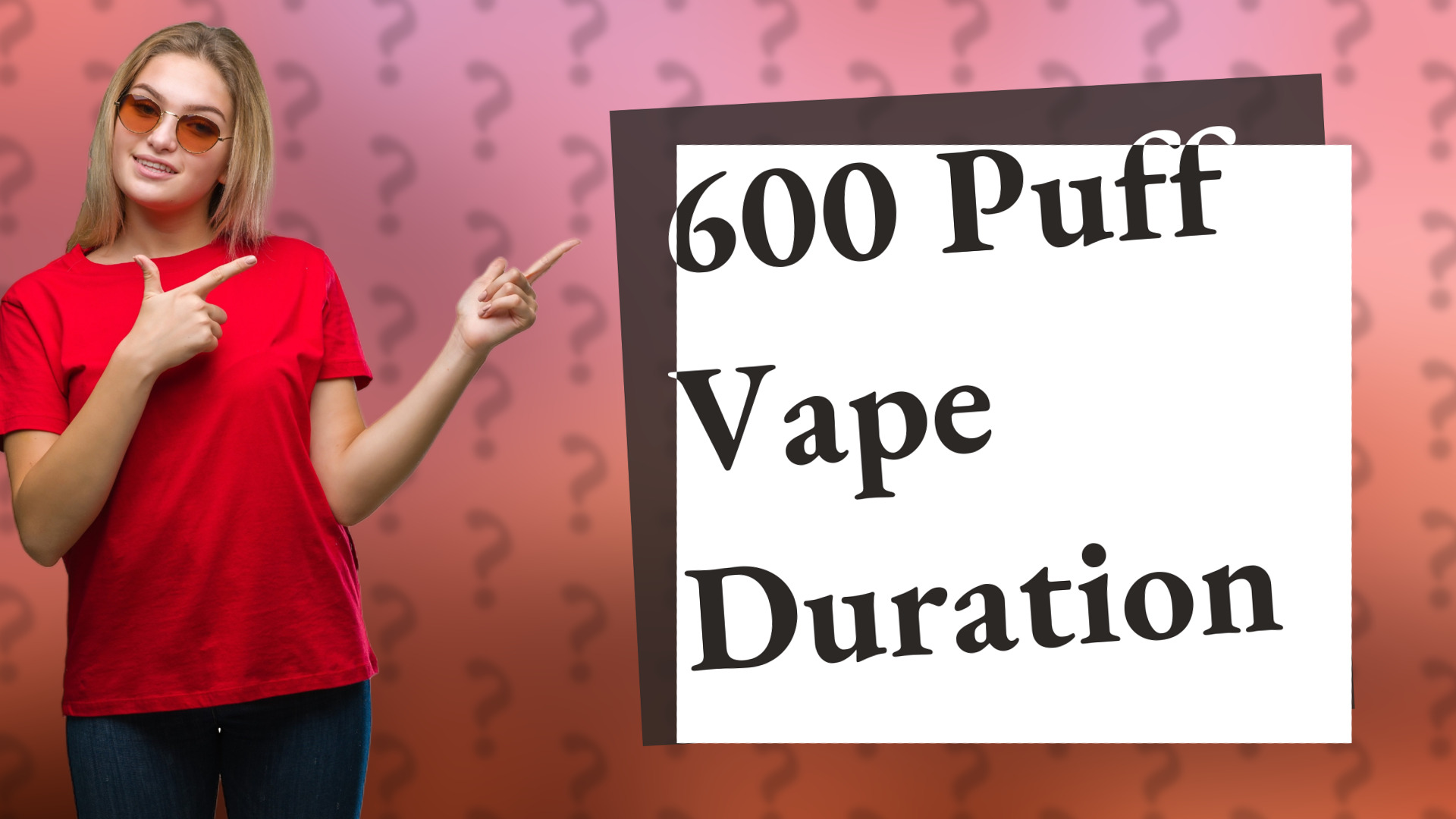 600 Puff Vape Duration