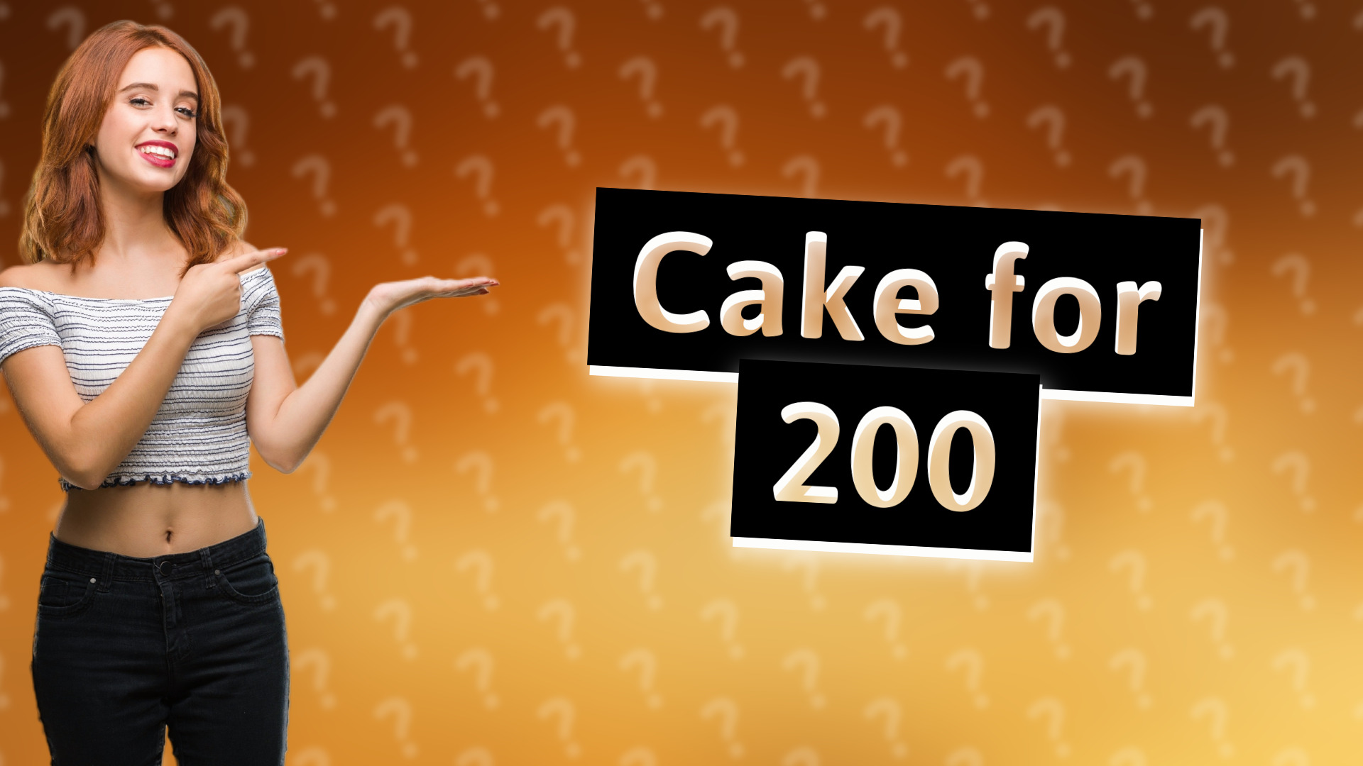 Cake for 200