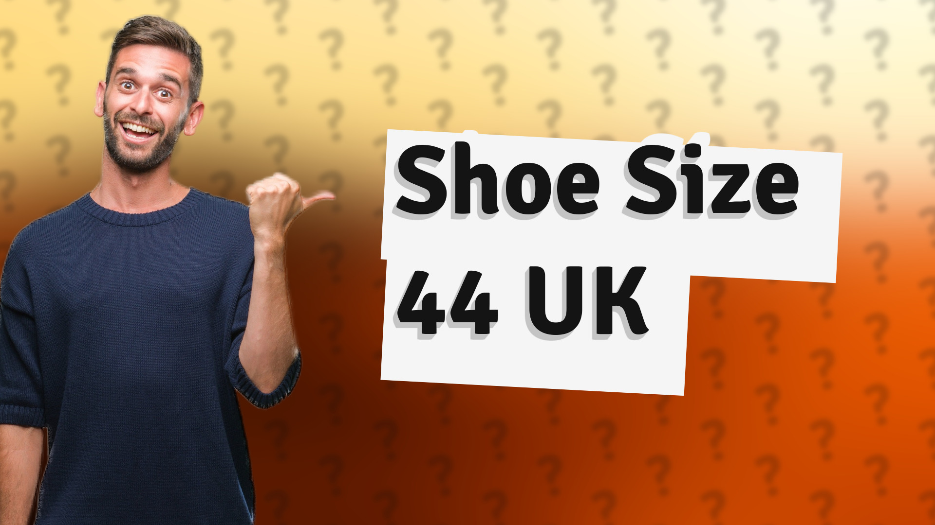 Shoe Size 44 UK