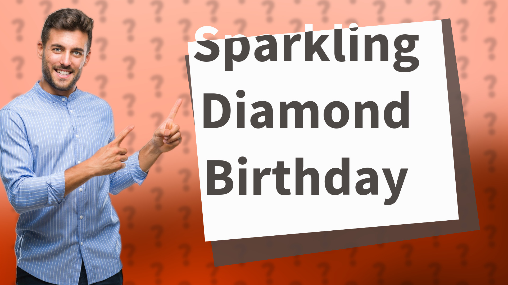 Sparkling Diamond Birthday