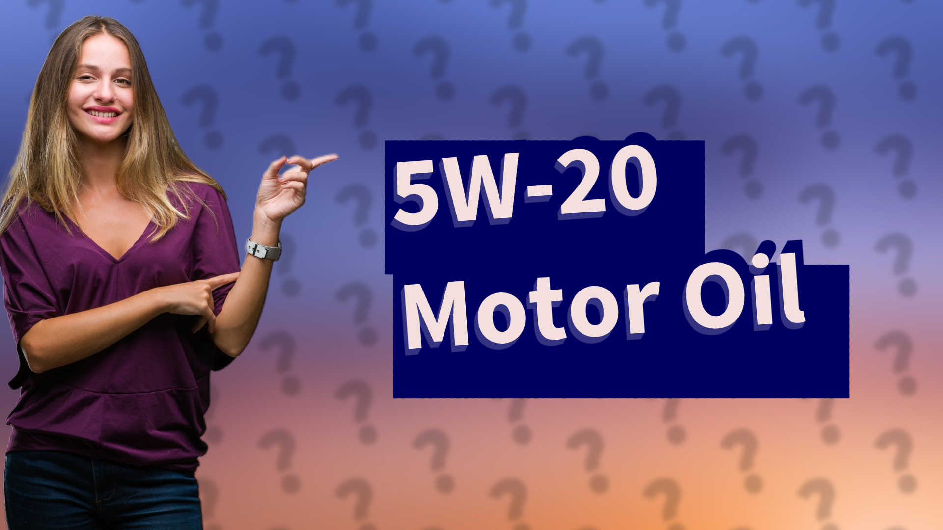 5W-20 Motor Oil