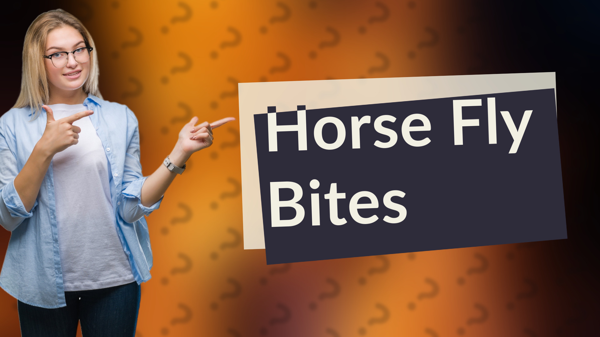 Horse Fly Bites