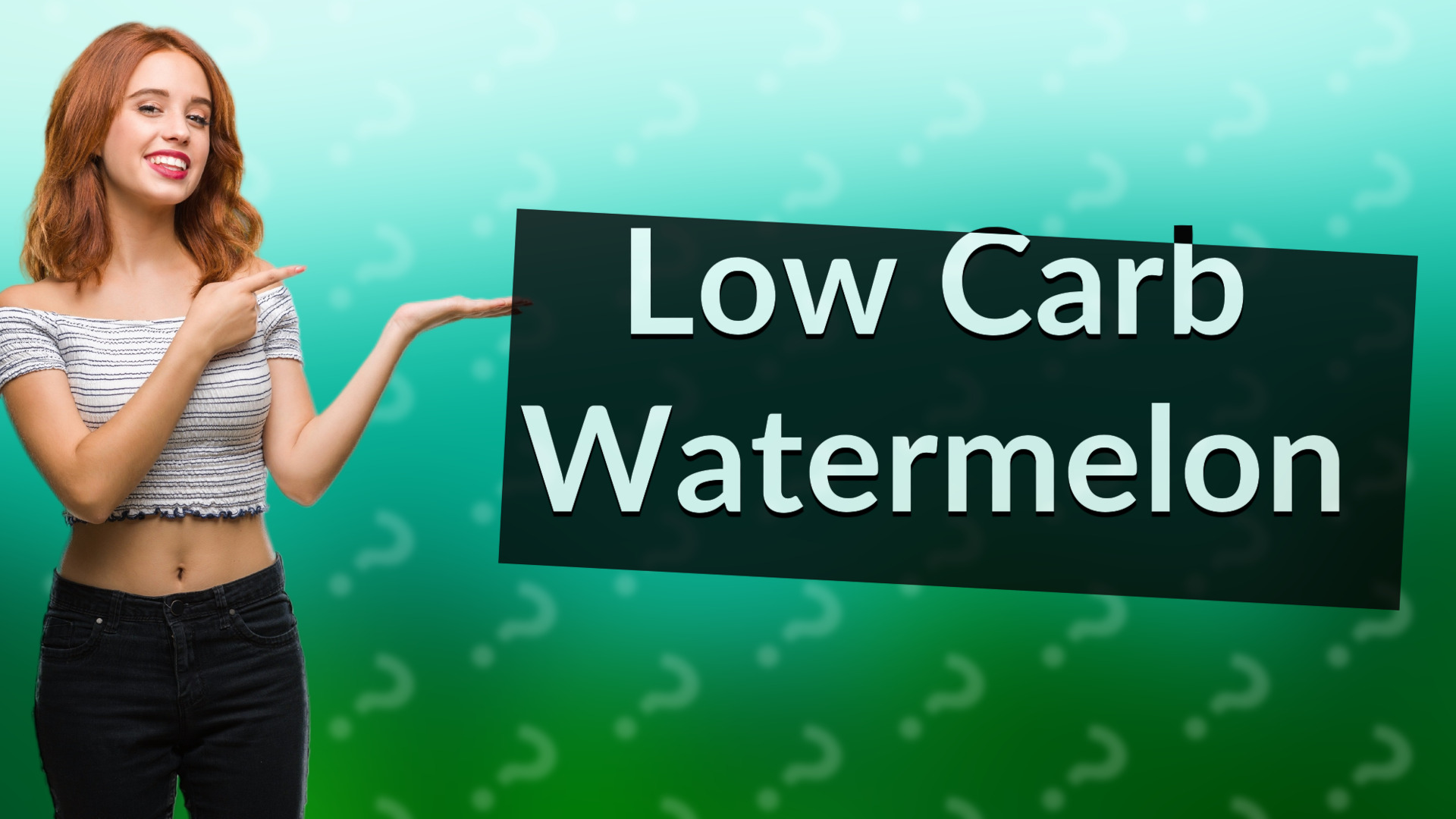 Low Carb Watermelon