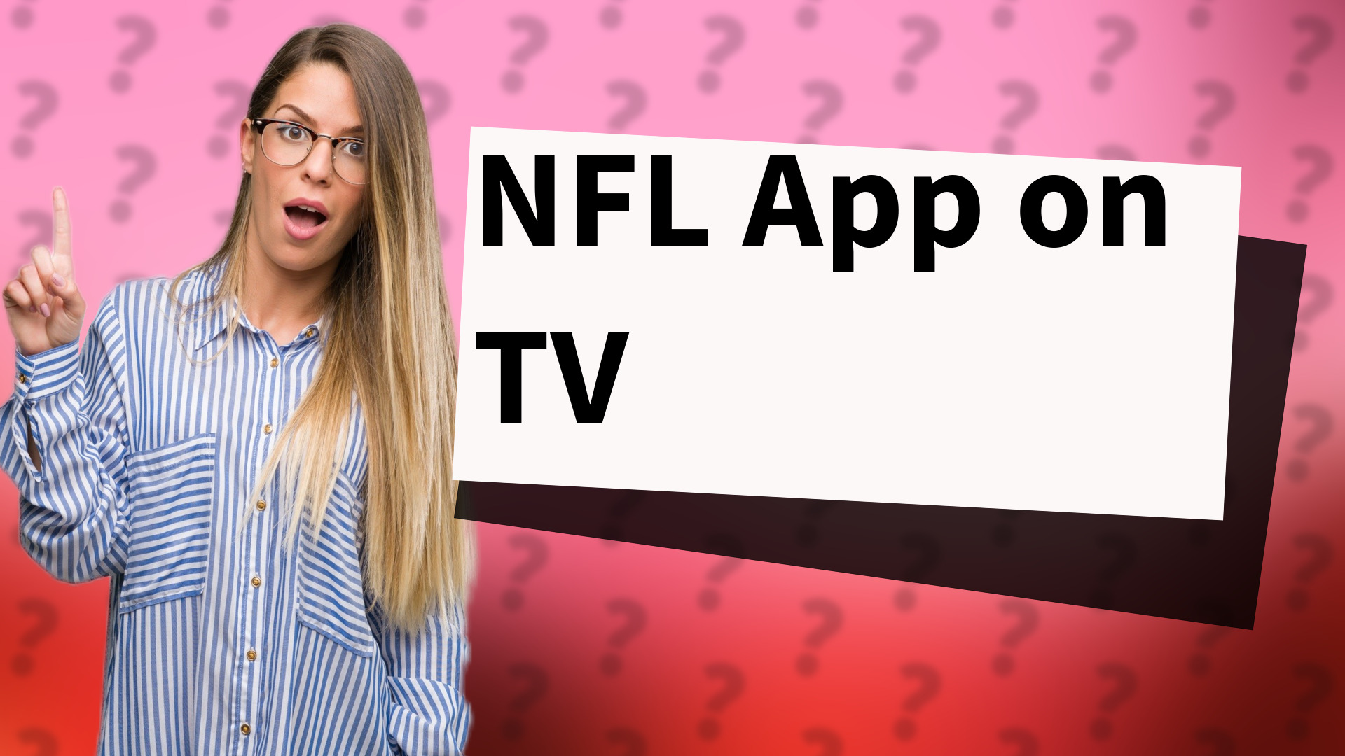 NFL App on TV