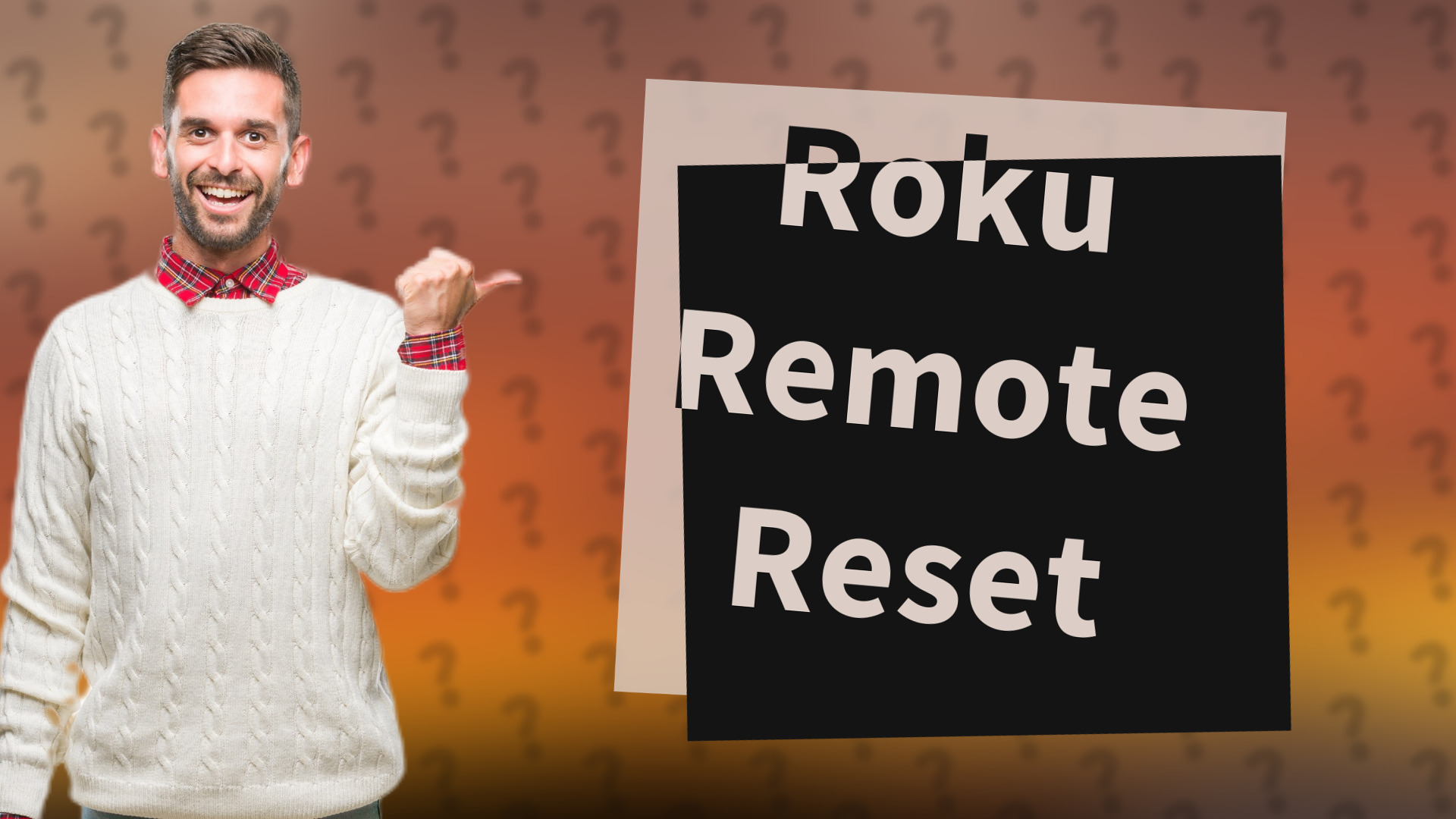 Roku Remote Reset
