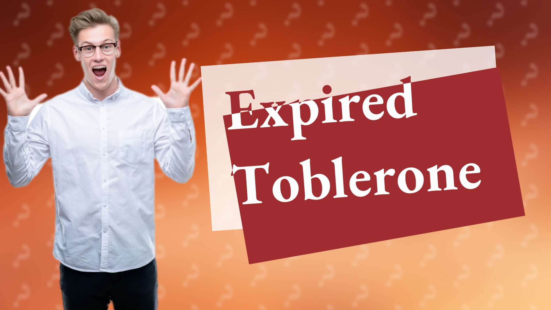 Expired Toblerone