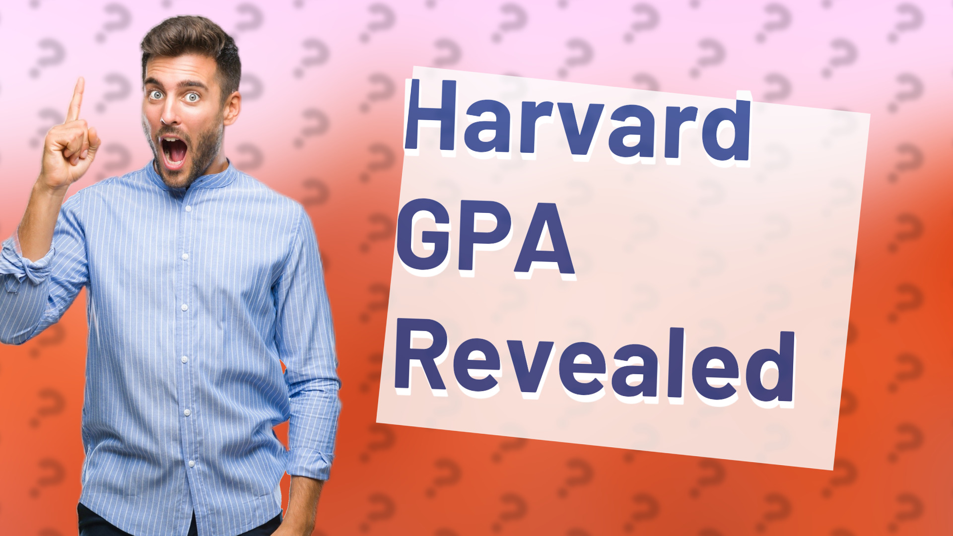 Harvard GPA Revealed