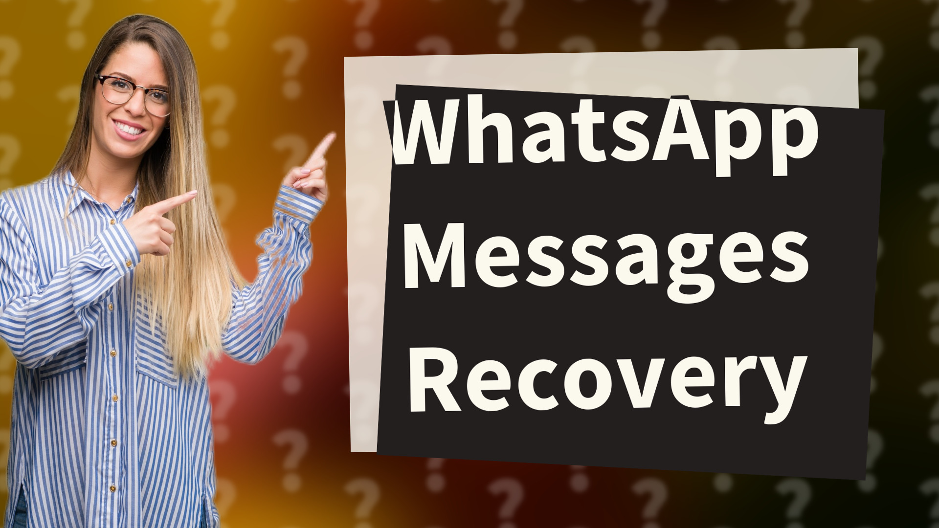 WhatsApp Messages Recovery