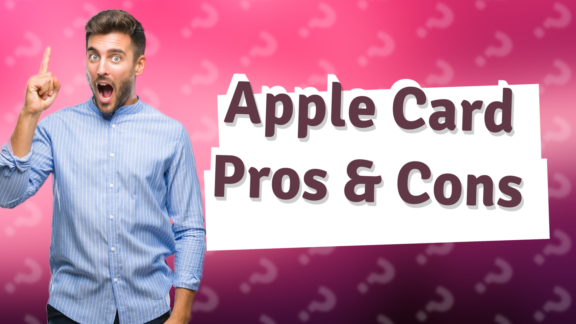 Apple Card Pros & Cons