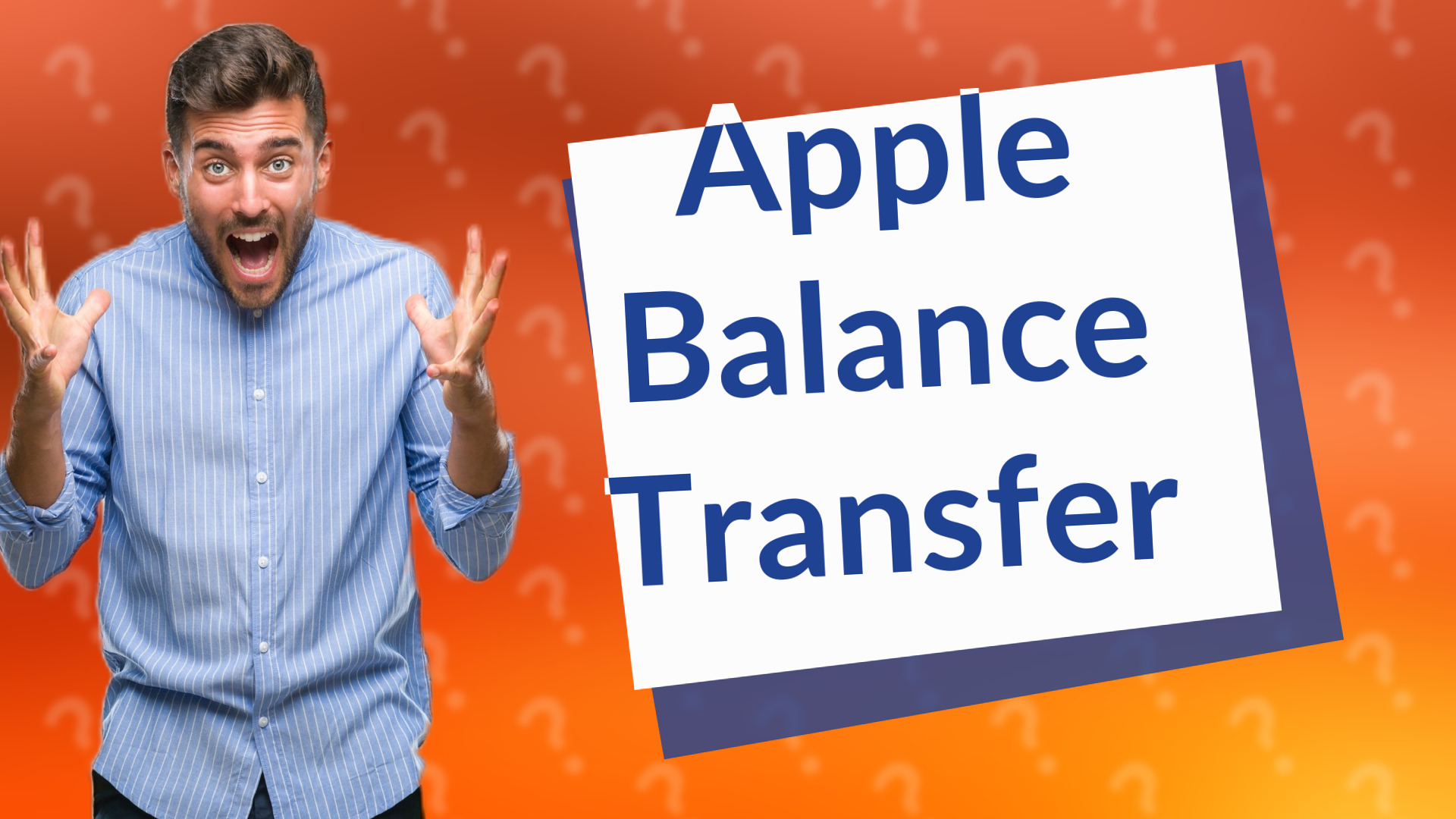 Apple Balance Transfer