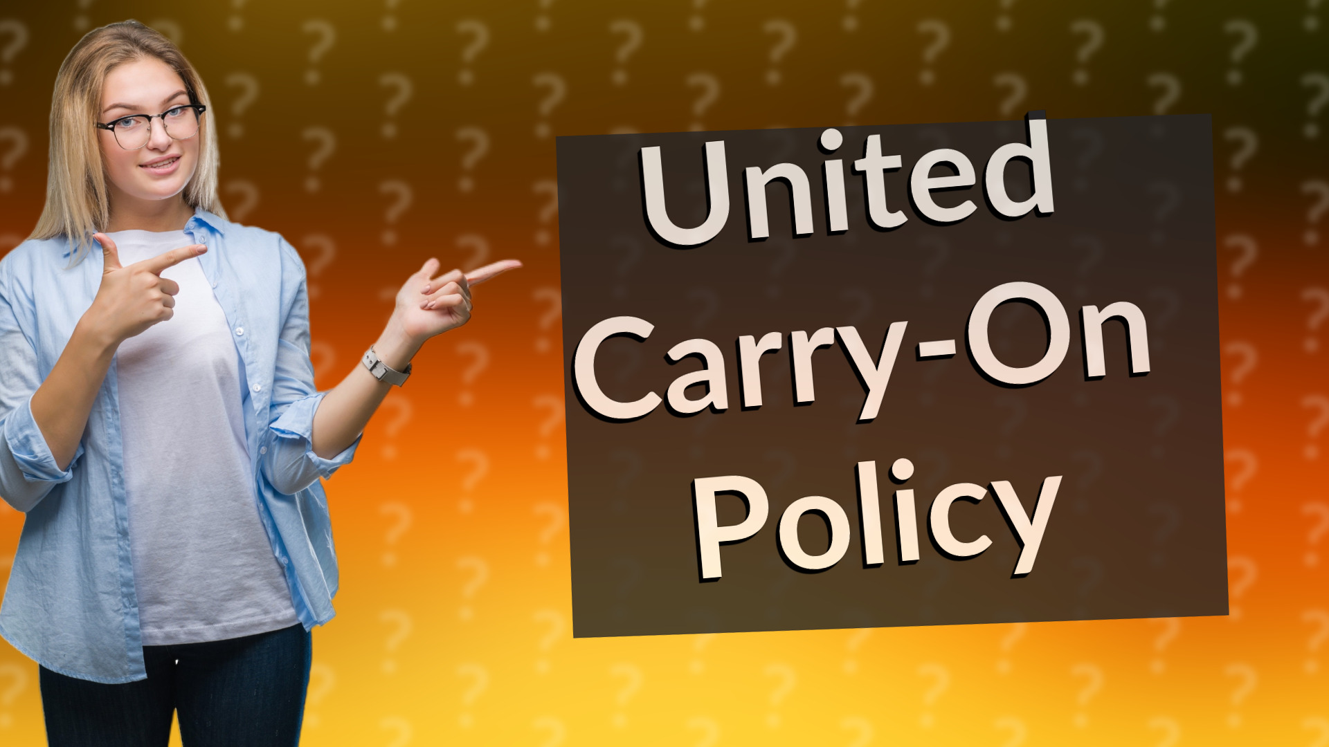 United Carry-On Policy
