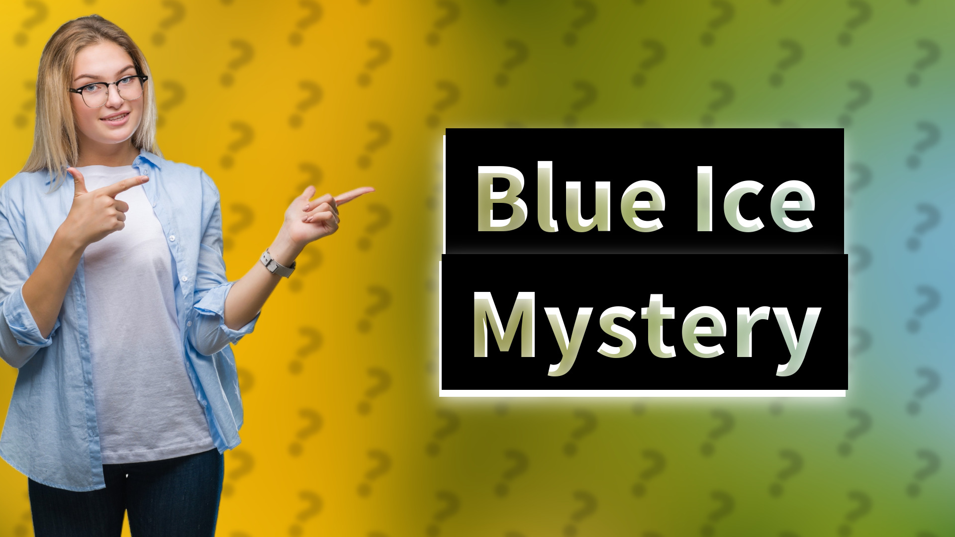 Blue Ice Mystery