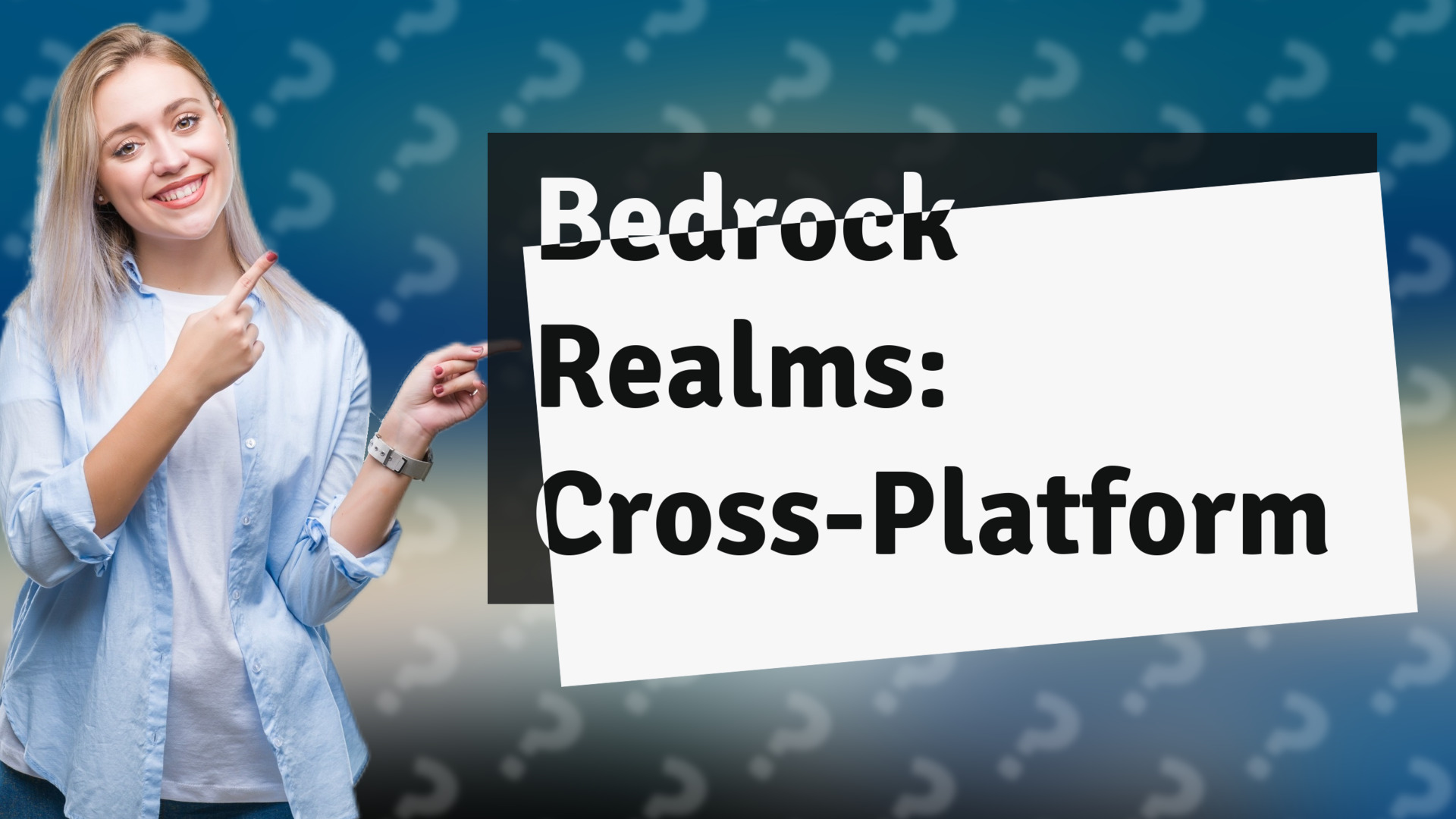 Bedrock Realms: Cross-Platform
