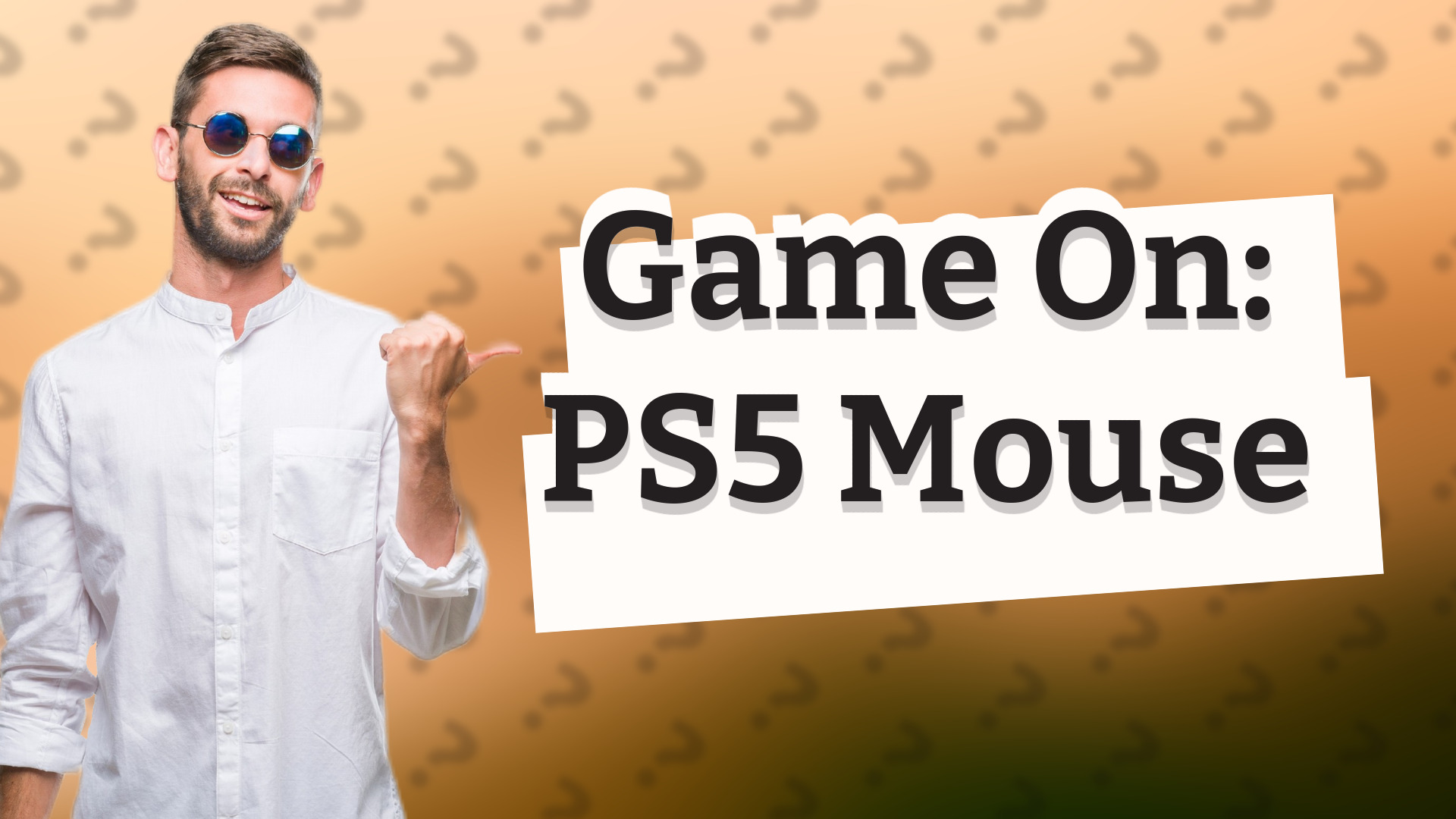 Game On: PS5 Mouse