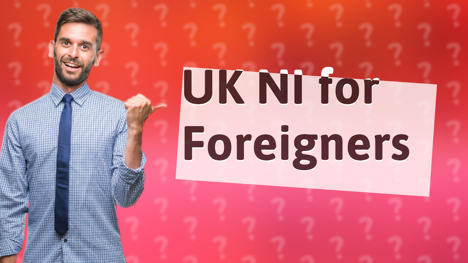 UK NI for Foreigners