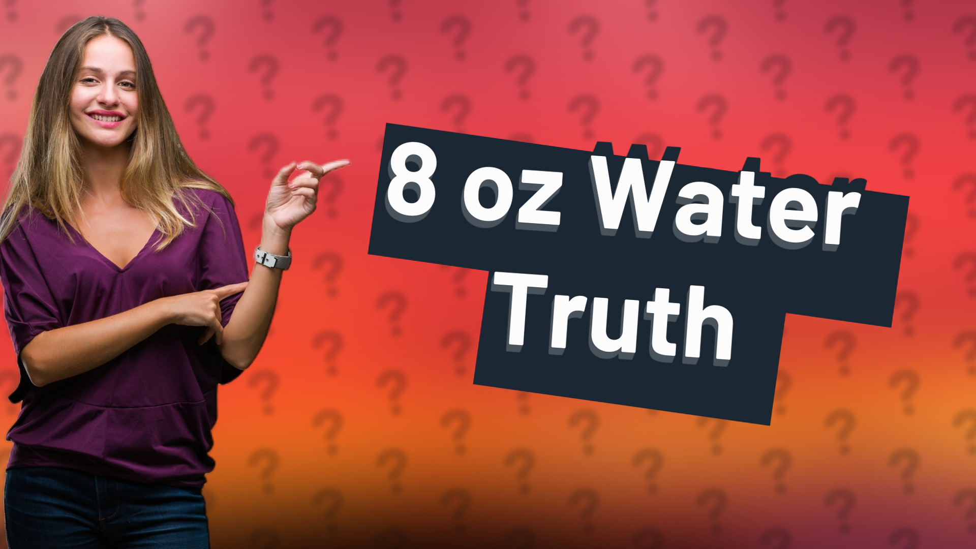 8 oz Water Truth