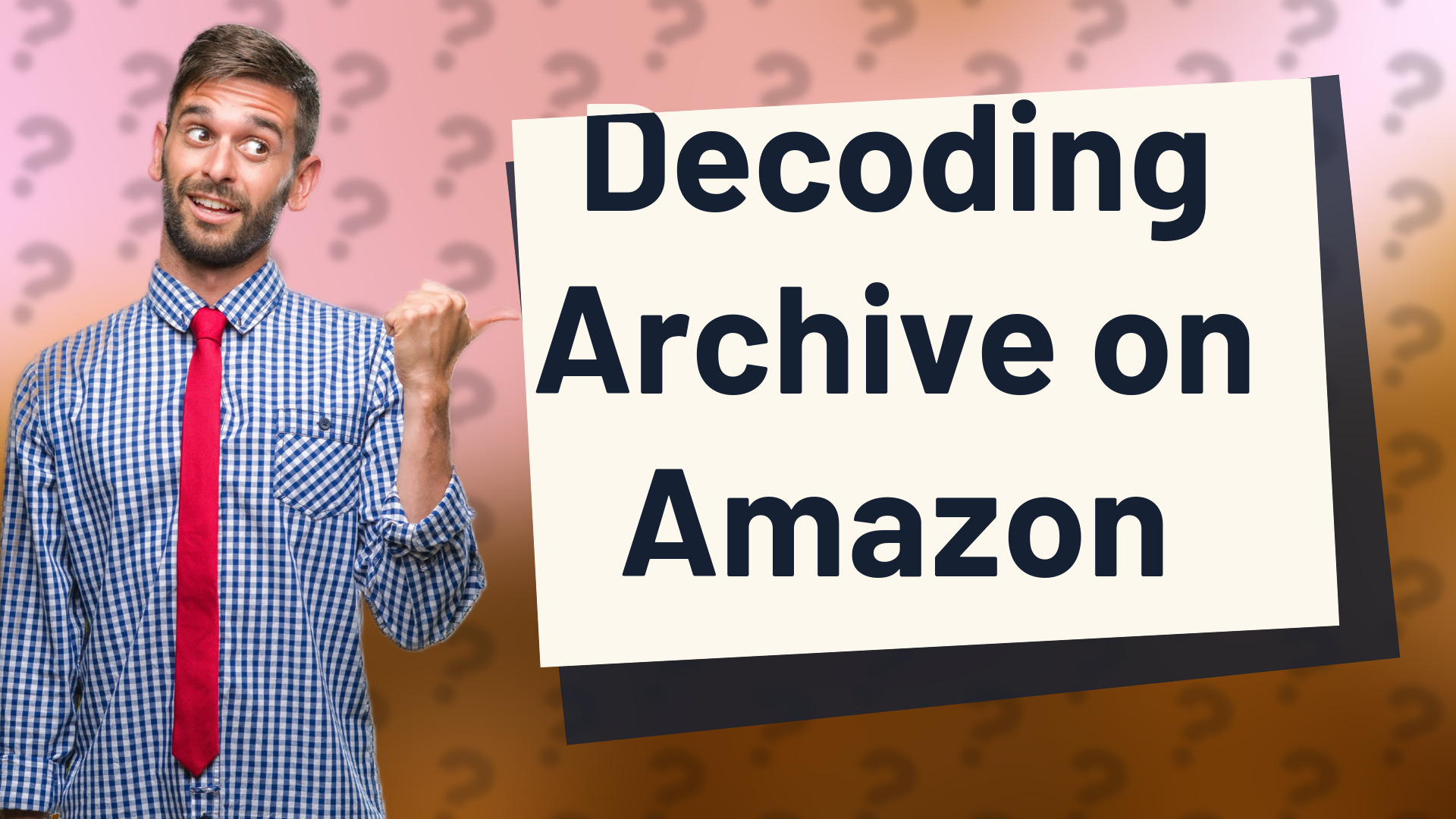 Decoding Archive on Amazon