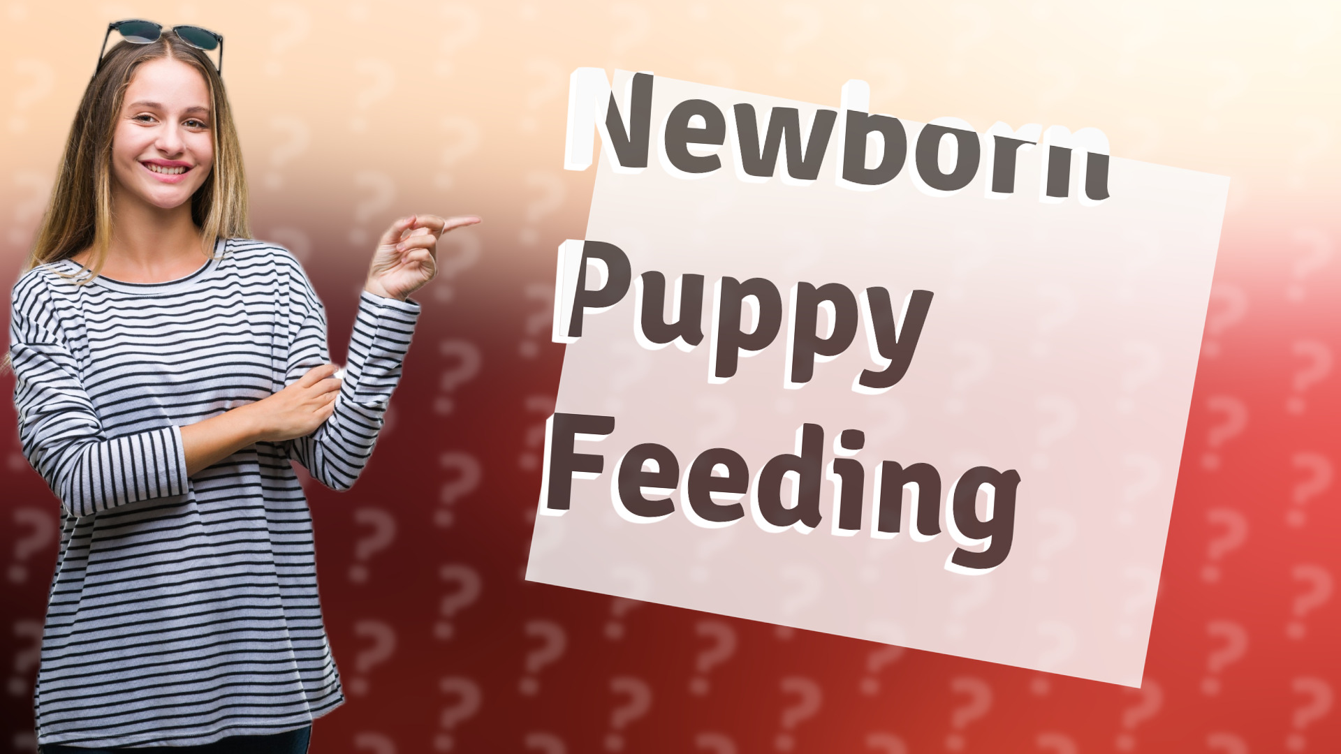 Newborn Puppy Feeding