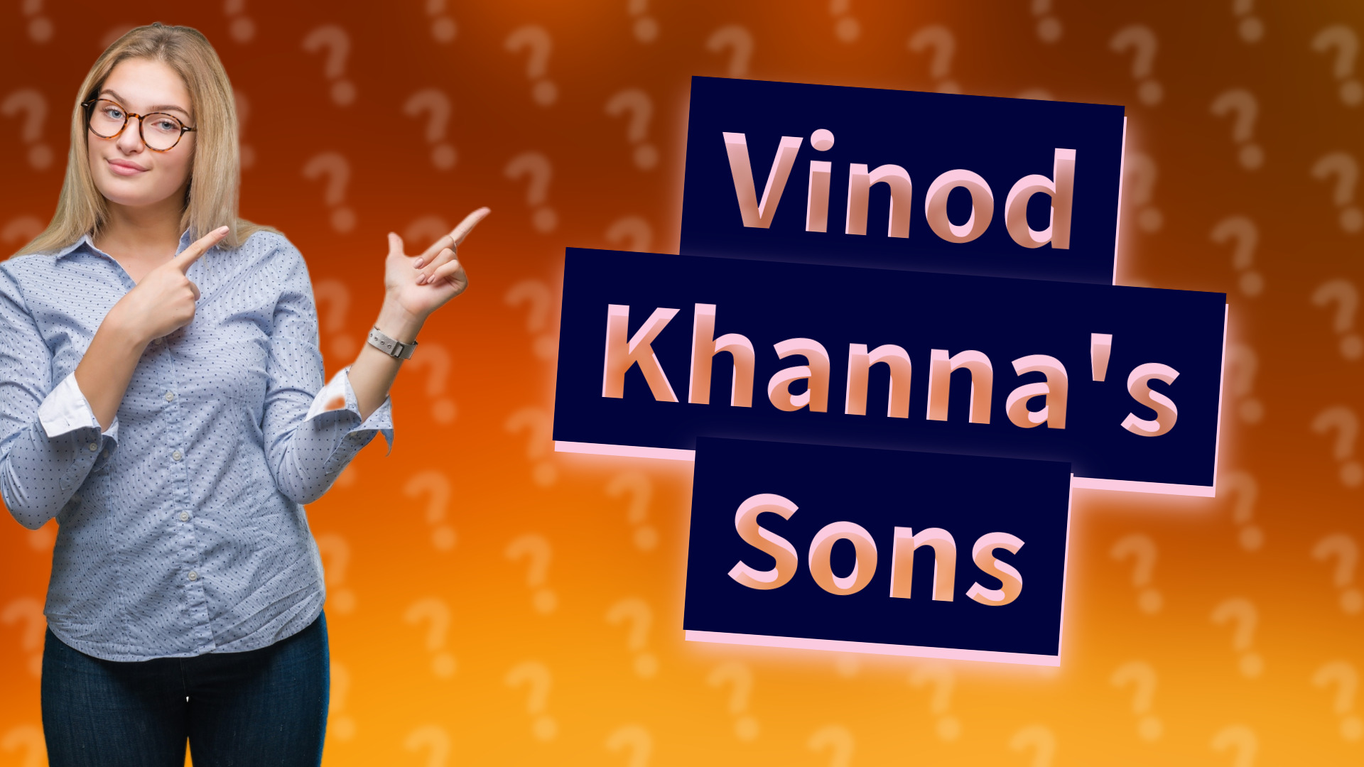 Vinod Khanna's Sons