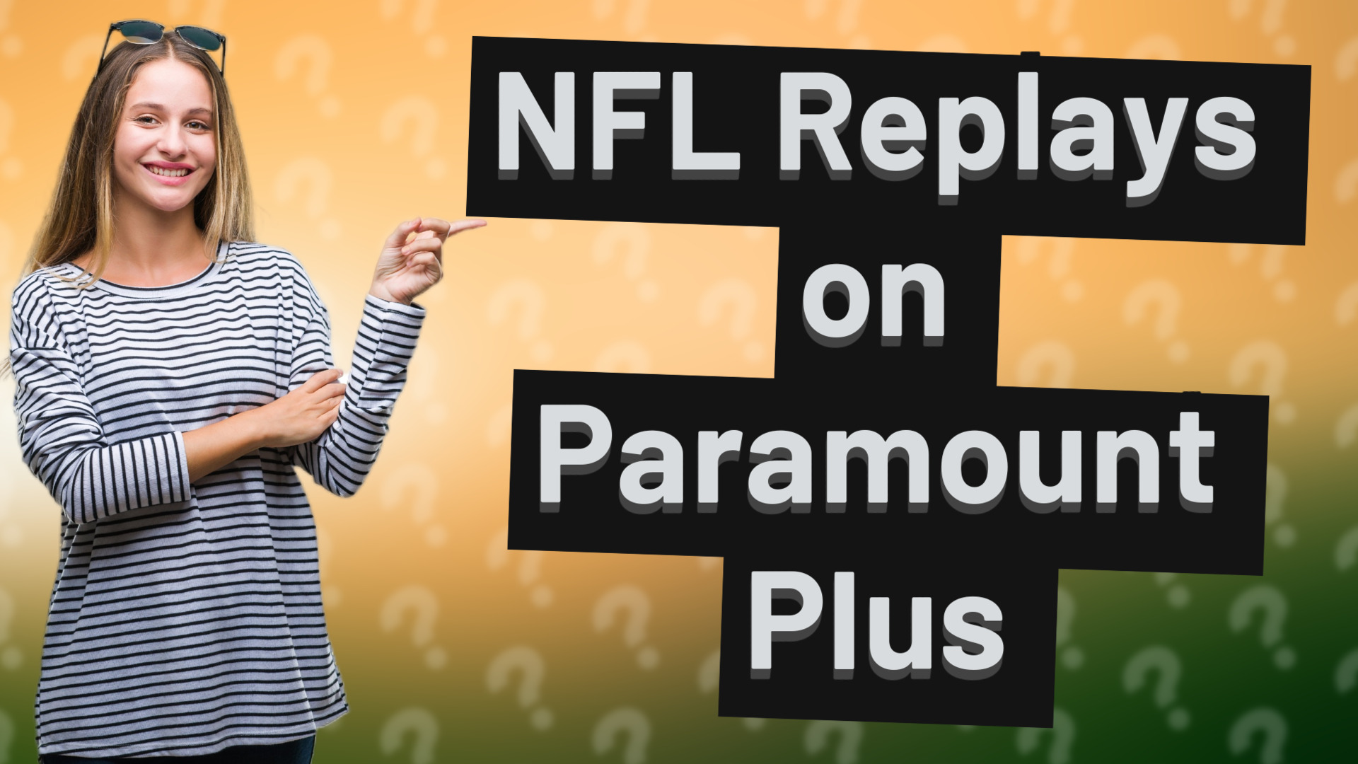 NFL Replays on Paramount Plus
