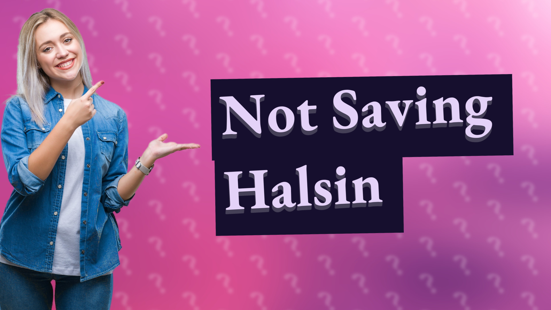 Not Saving Halsin