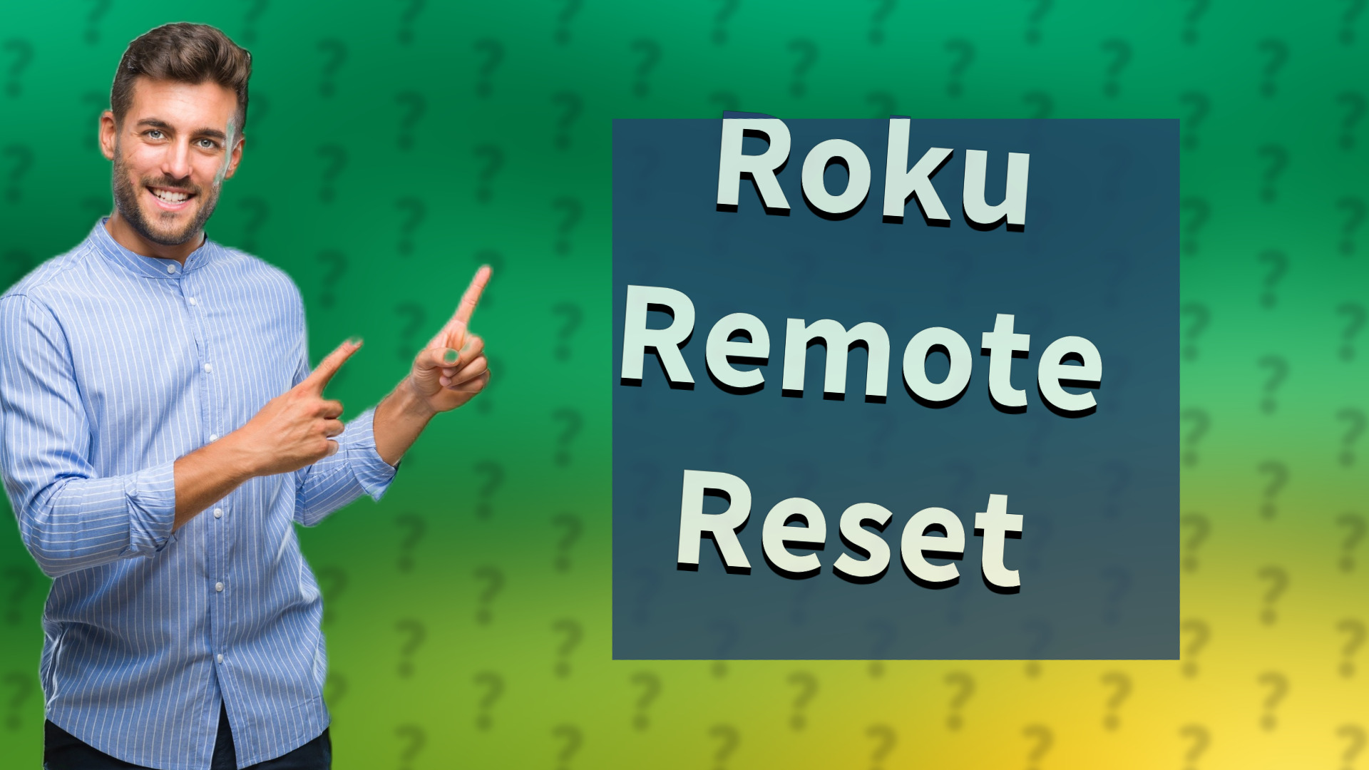 Roku Remote Reset
