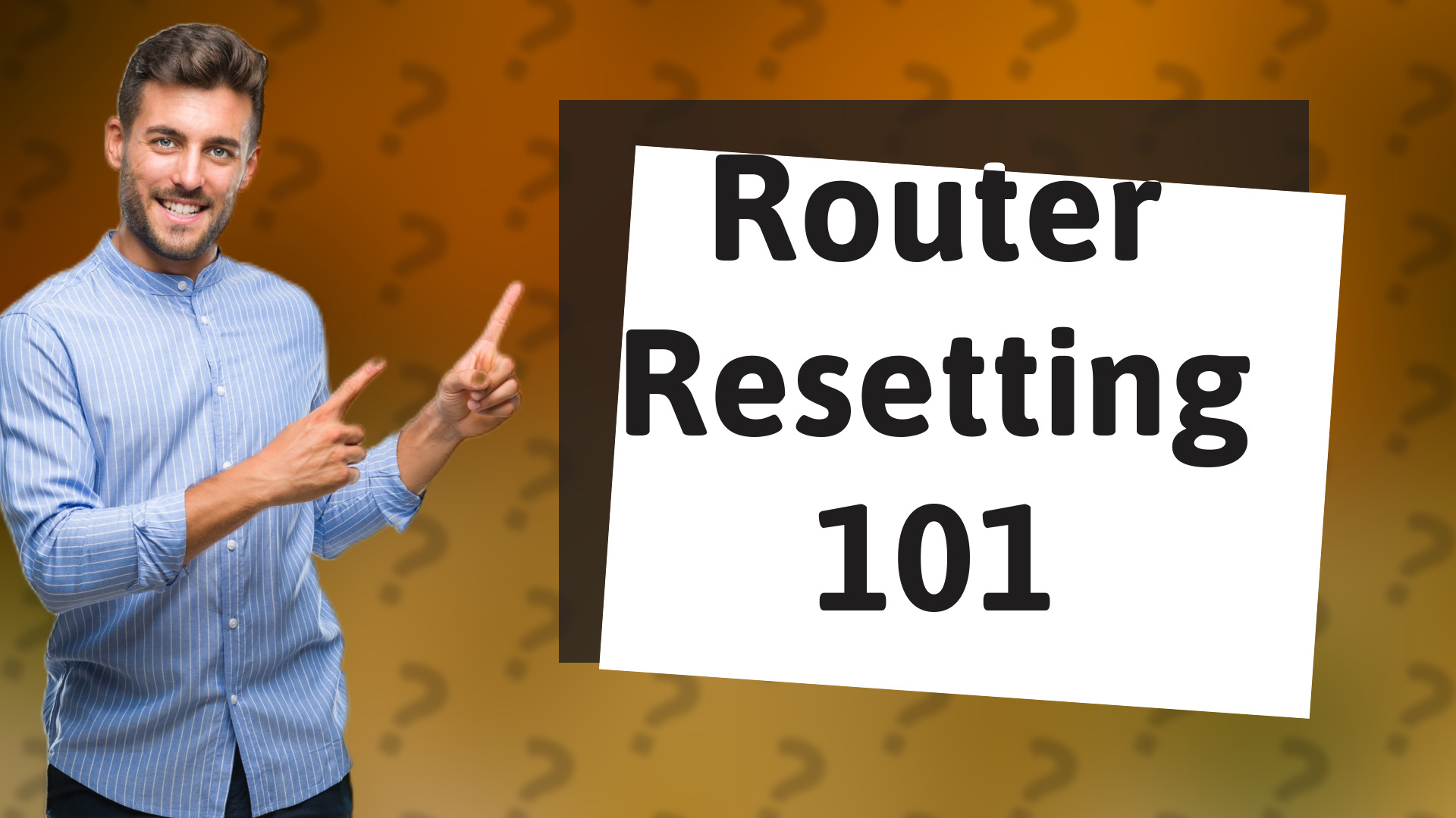 Router Resetting 101