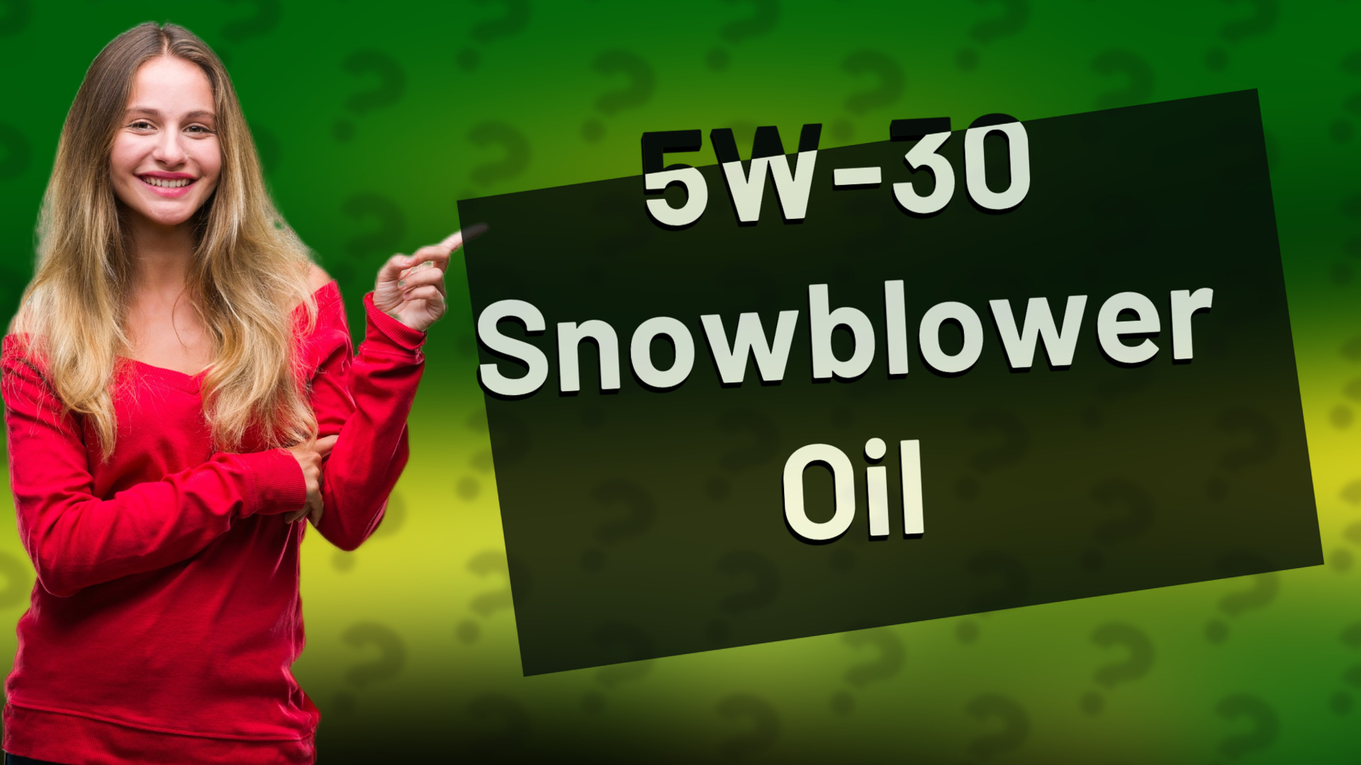 5W-30 Snowblower Oil