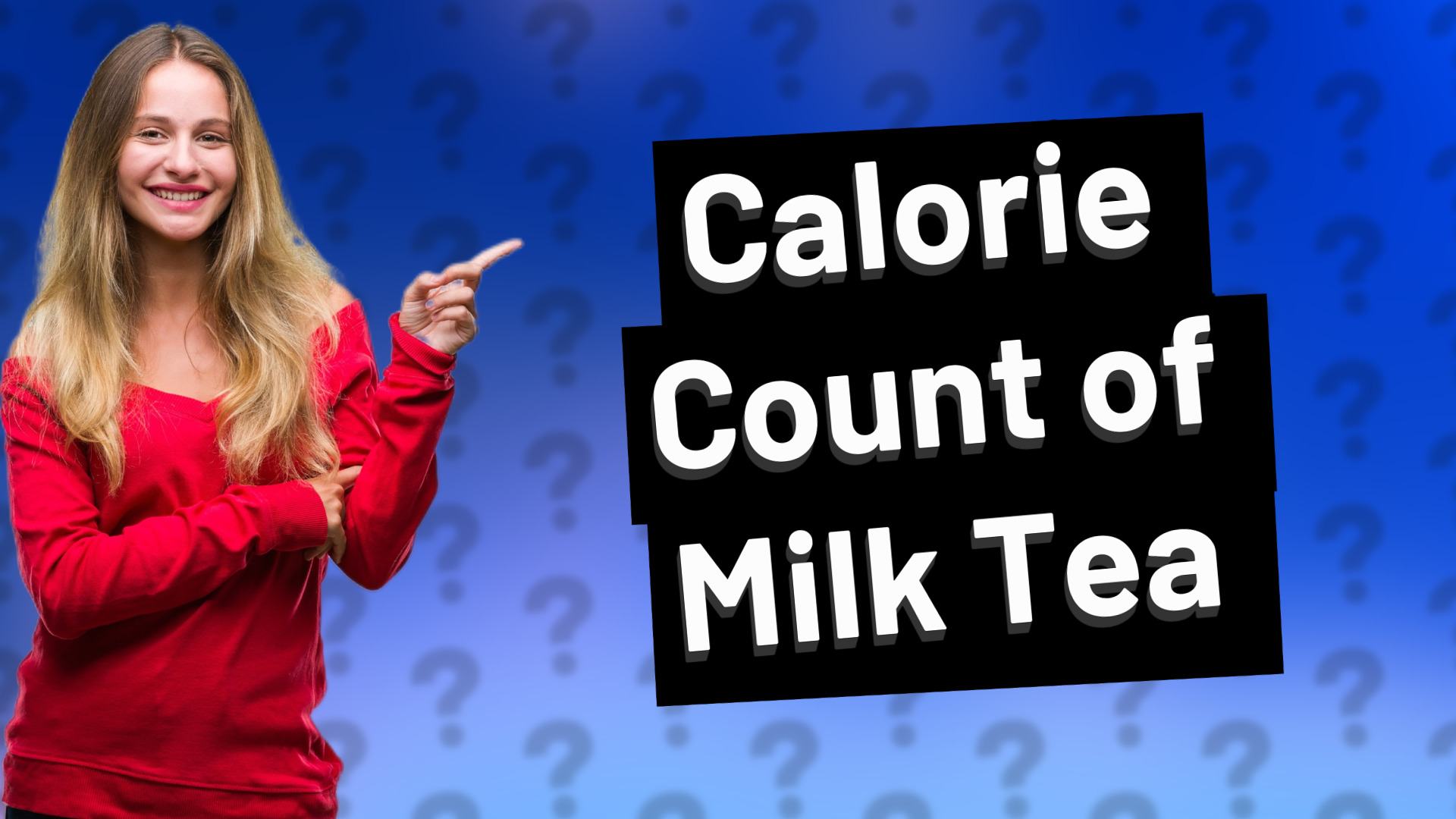 Calorie Count of Milk Tea