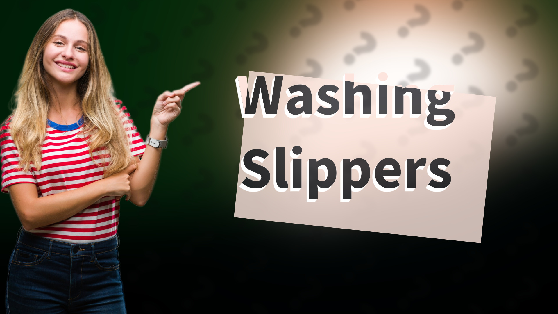 Washing Slippers