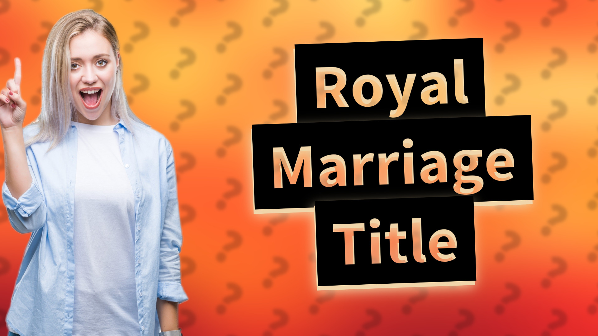 Royal Marriage Title