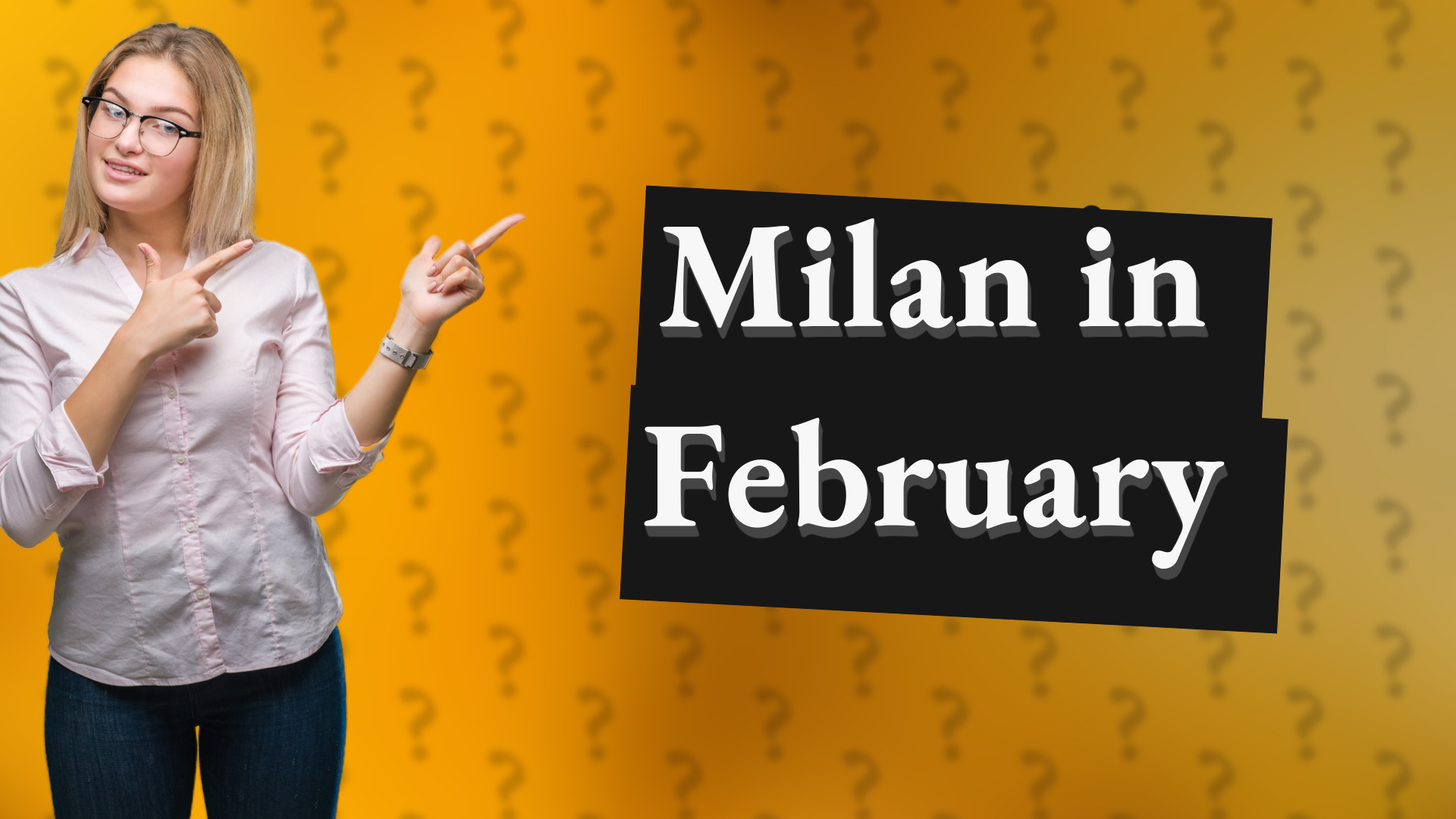 Milan in February