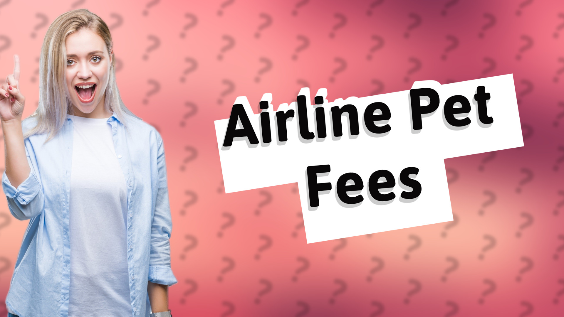 Airline Pet Fees