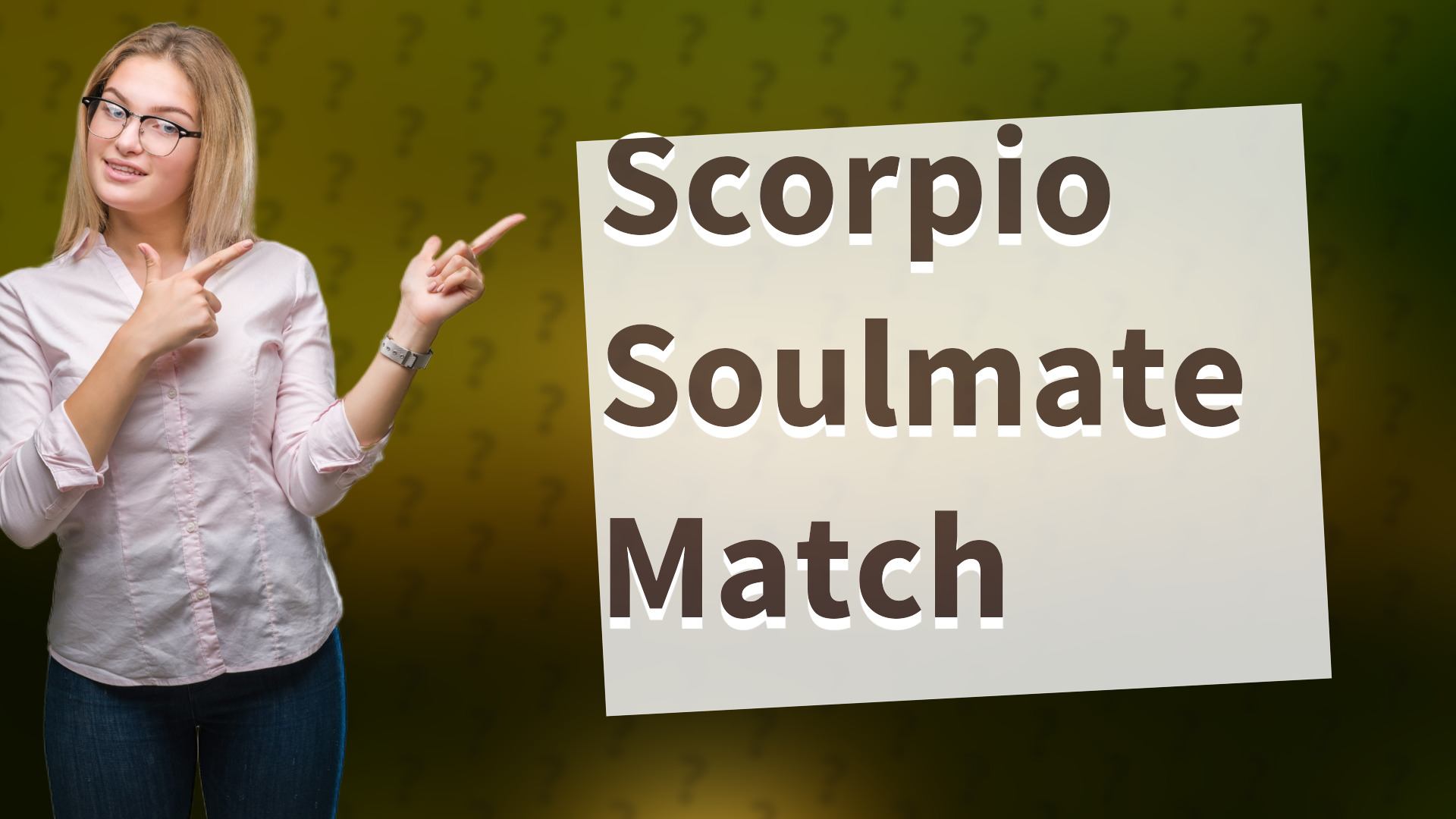 Scorpio Soulmate Match