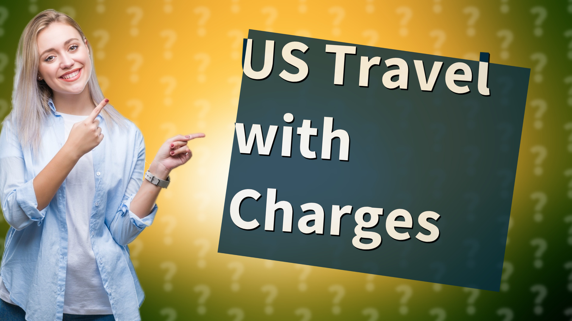 US Travel with Charges