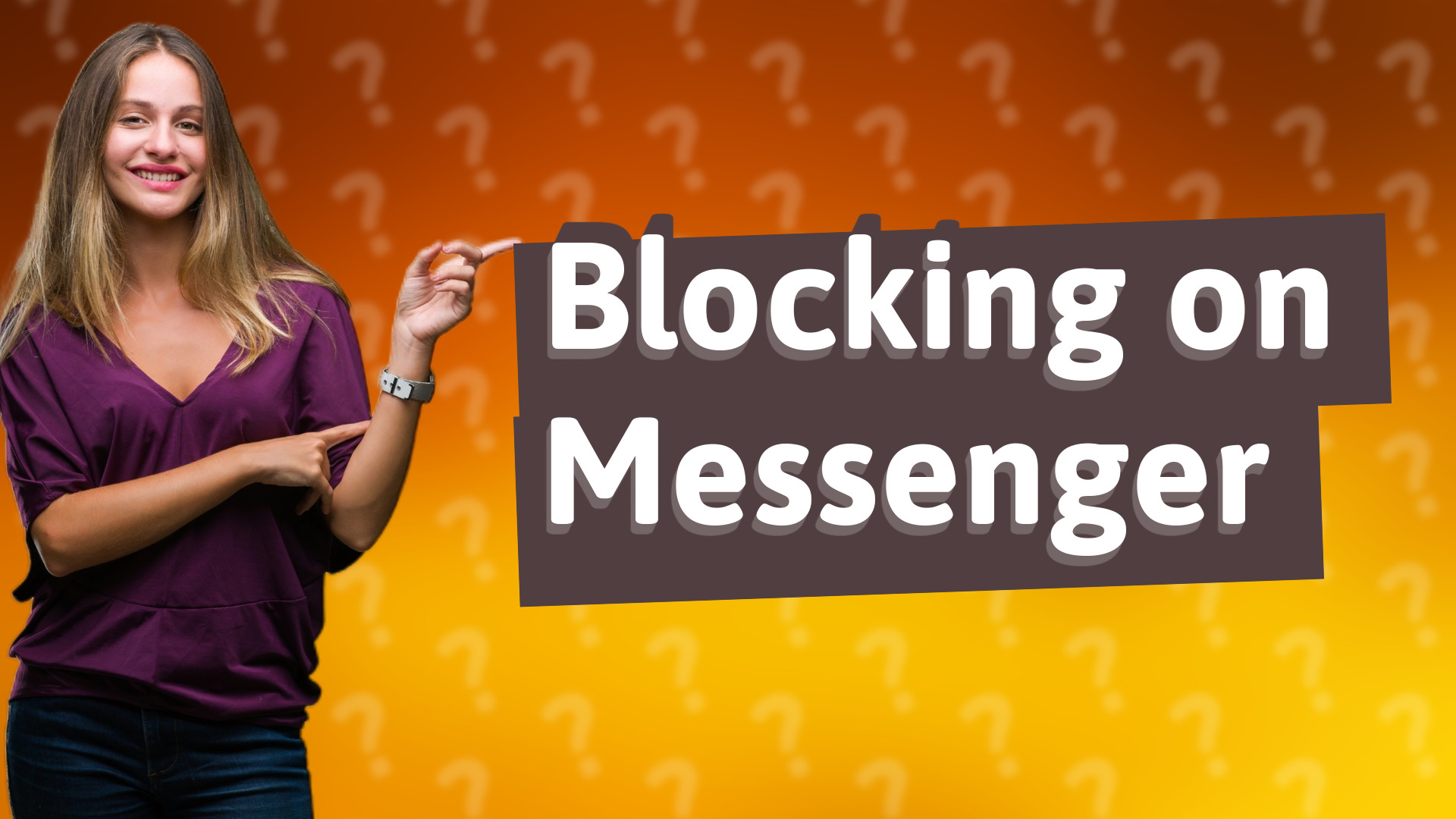 Blocking on Messenger