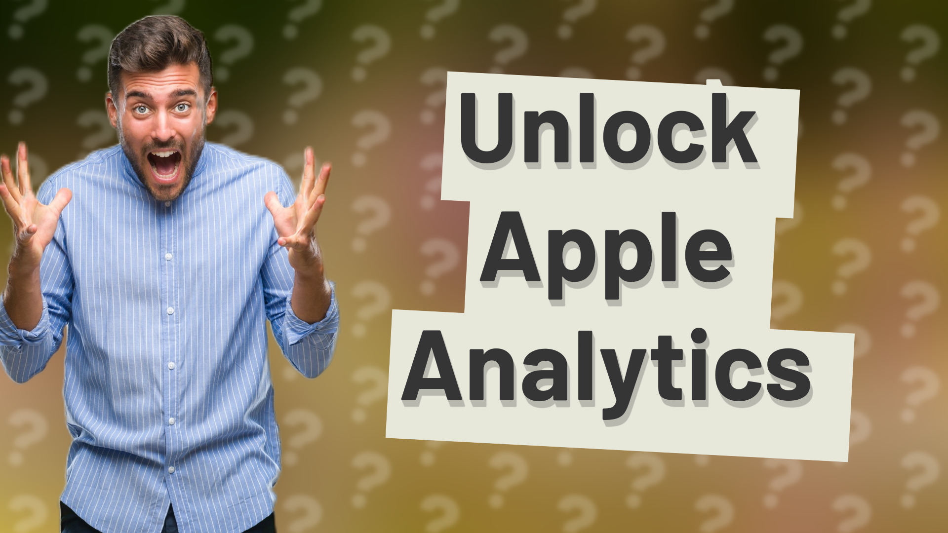 Unlock Apple Analytics