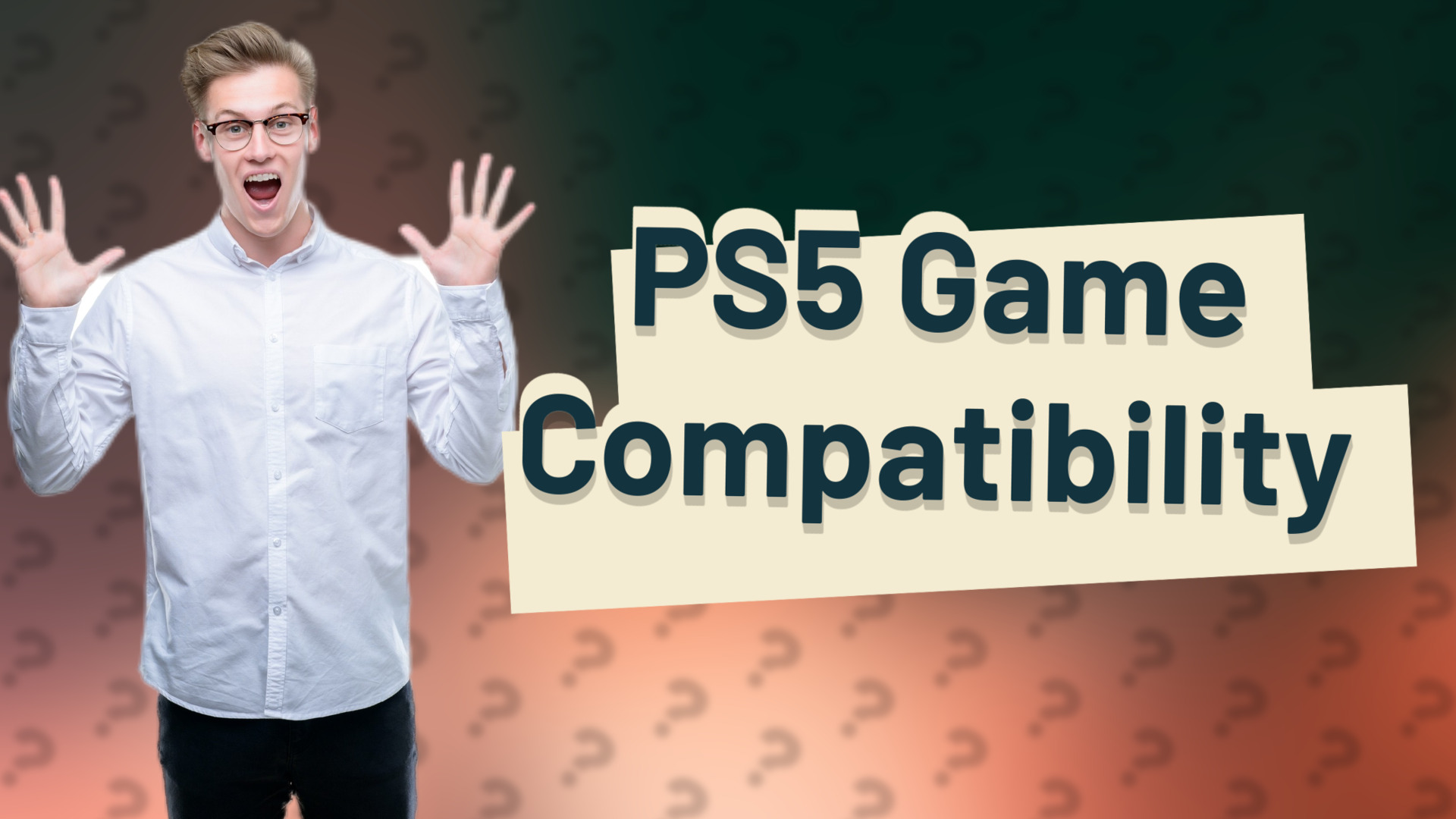 PS5 Game Compatibility