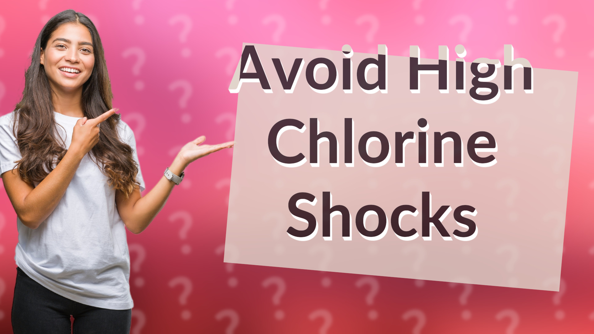 Avoid High Chlorine Shocks