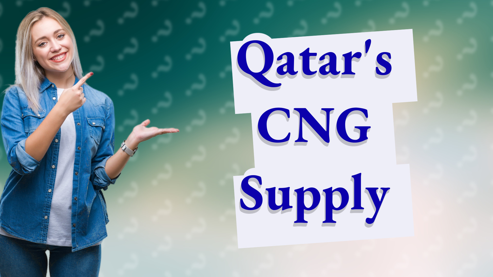 Qatar's CNG Supply
