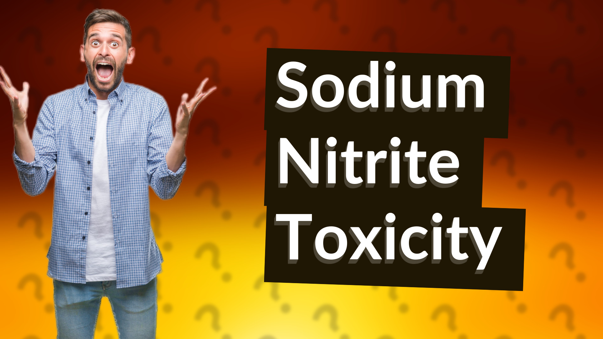 Sodium Nitrite Toxicity