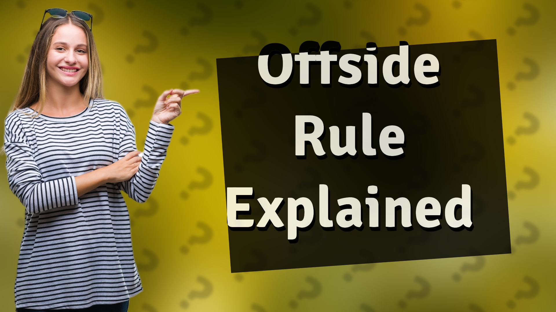 Offside Rule Explained