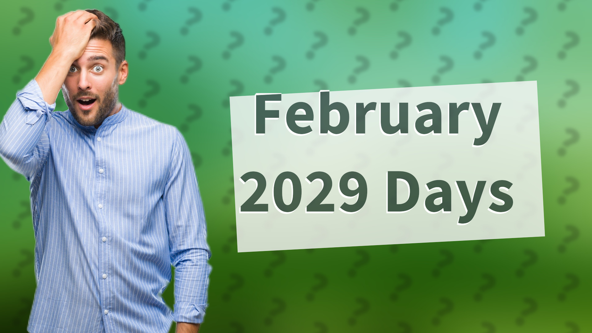 February 2029 Days
