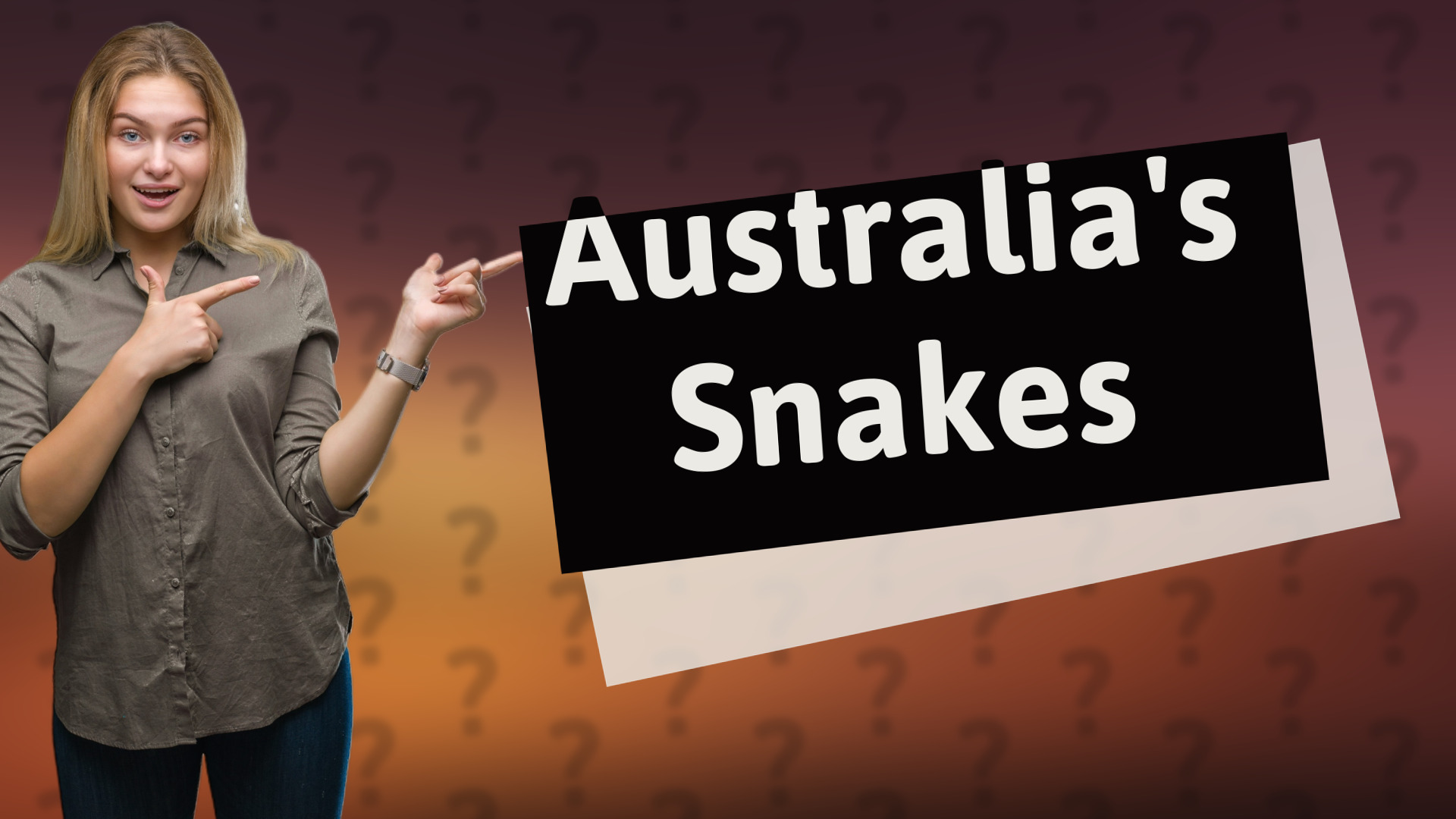 Australia's Snakes