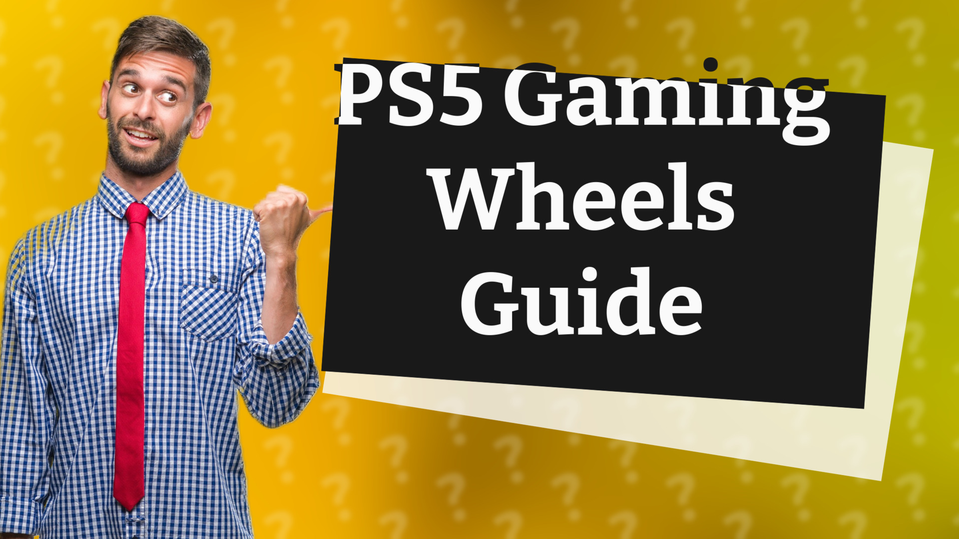PS5 Gaming Wheels Guide